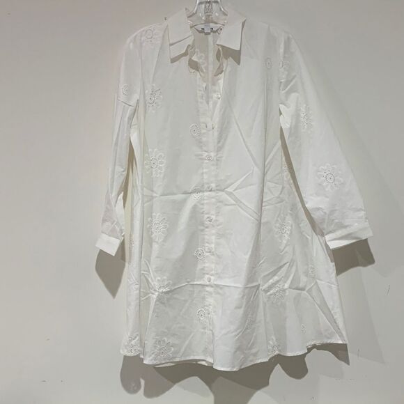 BB DAKOTA  Long Sleeve Buttons Down Tunic Shirt - Picture 1 of 3